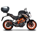 Fixation top case Shad pour KTM 125 Duke phase 1 et 2