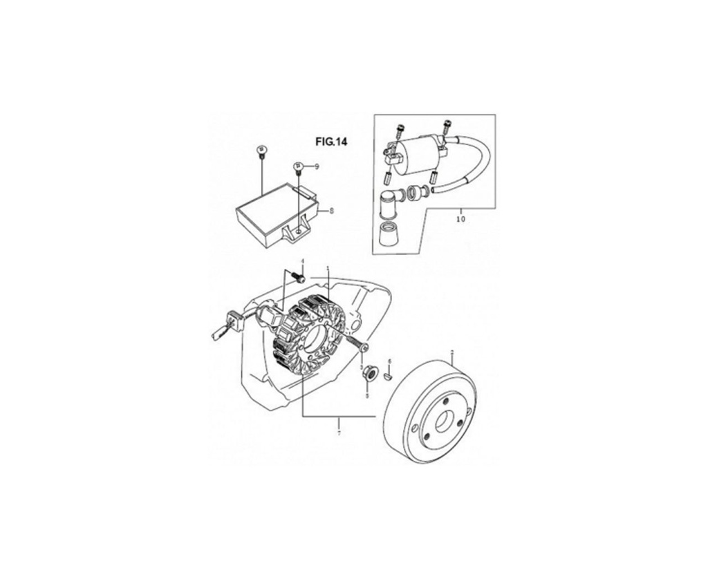 6 Mash ignition key 125