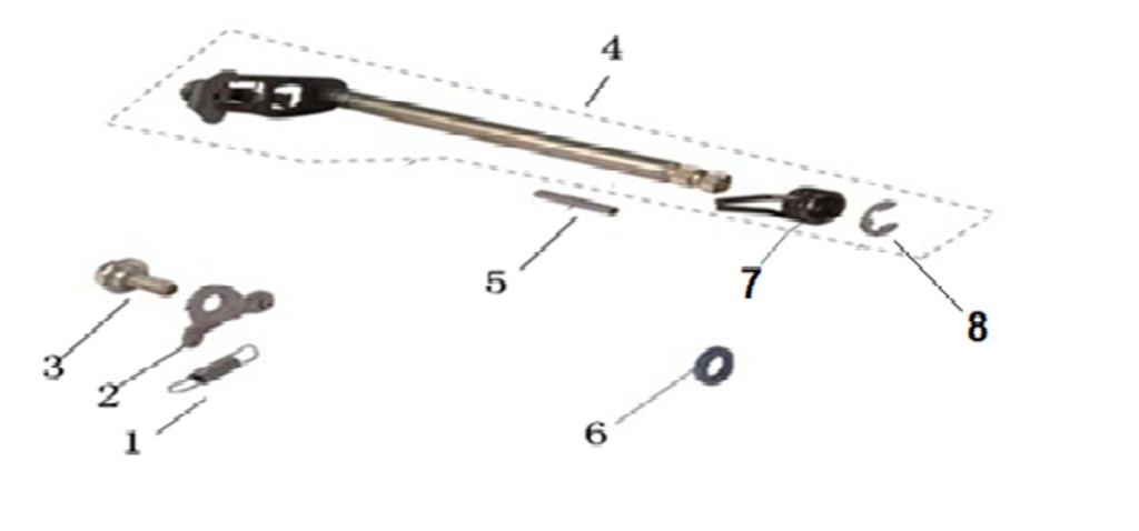 5 Orcal spacer pin