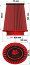Malossi Red filter E18 YZF R125 - R125 - MT125 - XSR125