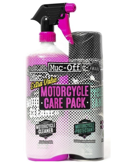 Motorcycle cleaning kit (protector + cleaner) Muc-Off