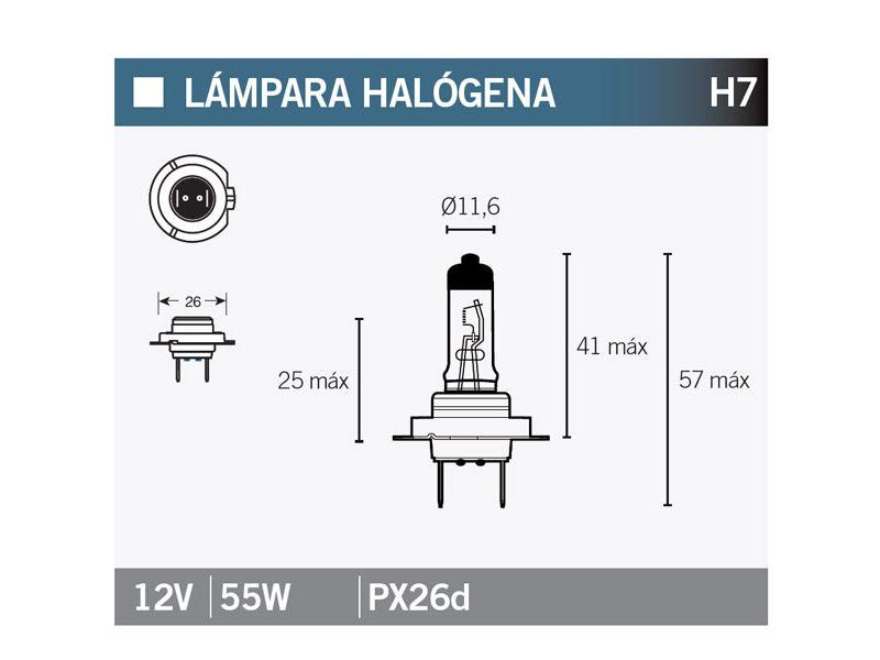 Lampadina Osram H7