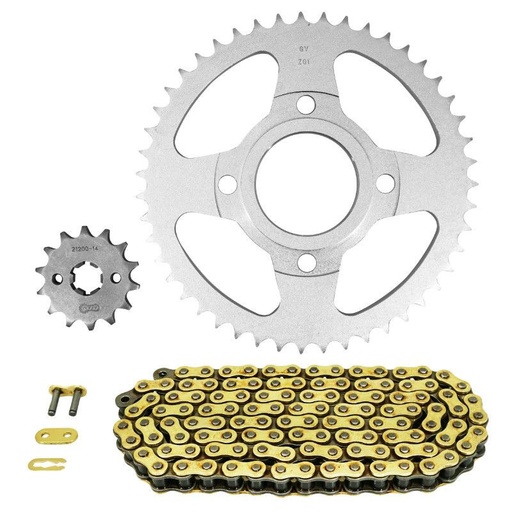 [160843] Kit de corrente Brixton 125 BX (versão ABS) Afam