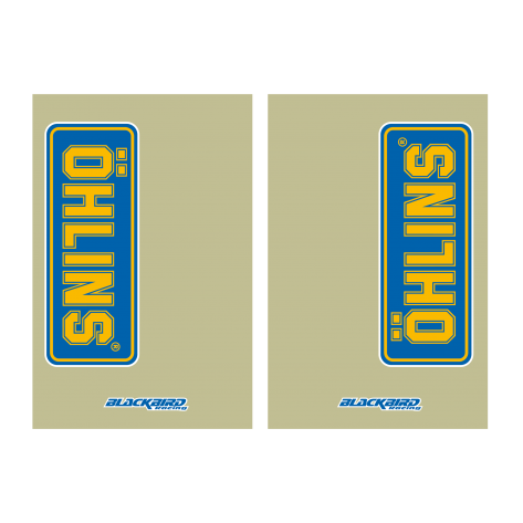 [38995] Autocollant de fourche Ohlins