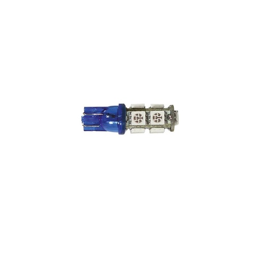 [LA34] LED bulb T10/5W blue (9 SMD)