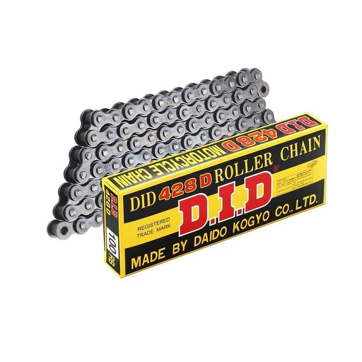 [1148003132] Chaîne DID 428D 132 maillons noir