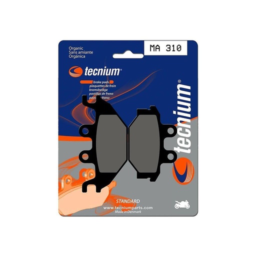 [MA310] Rear brake pads Tecnium MT 125 / YZF R 125 organic